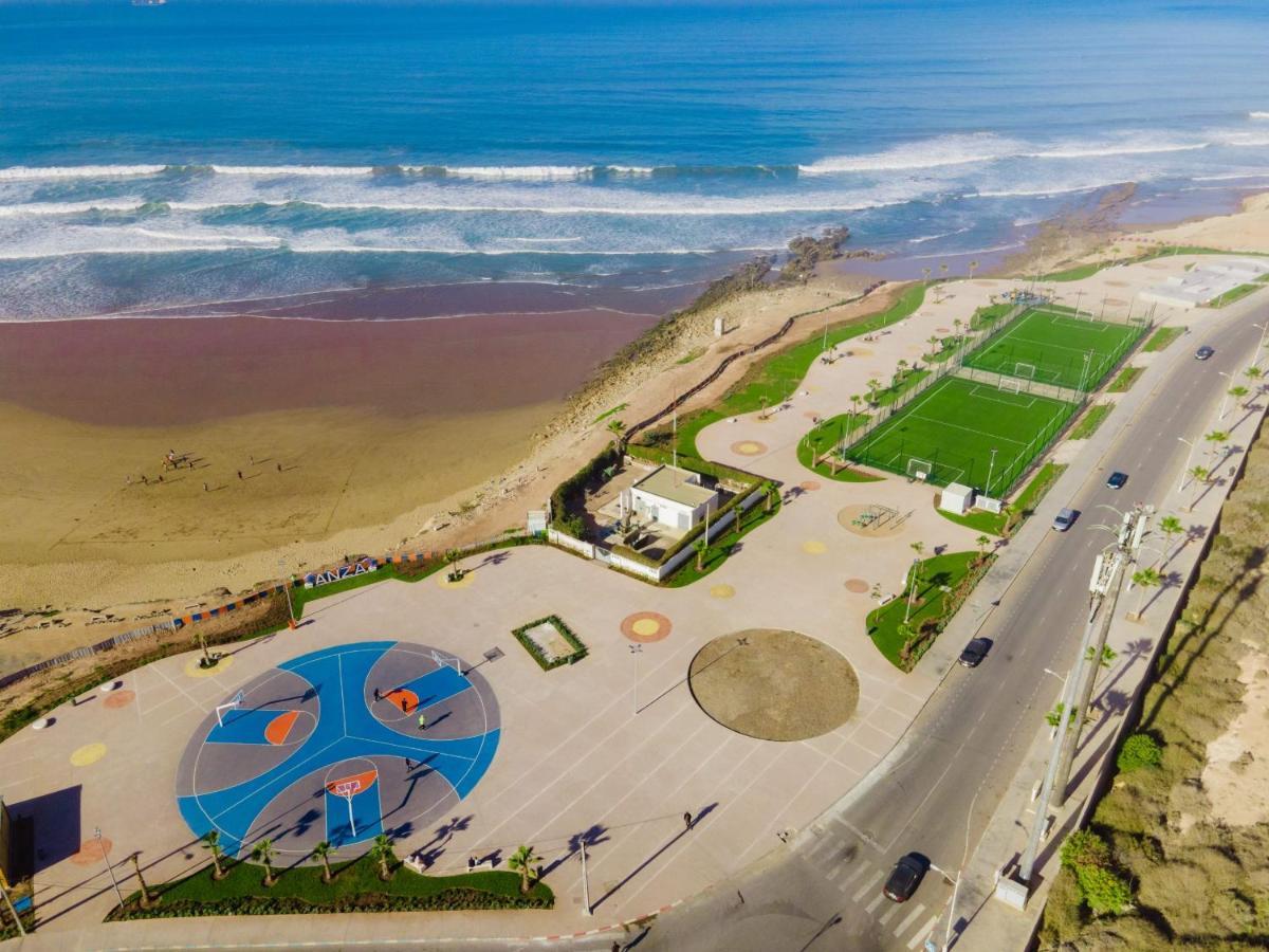 Appartement Luxueux Agadir Anza Esterno foto